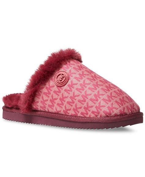 michael kors women's janis scuff slippers|Michael Michael Kors Women's Janis Scuff Slippers .